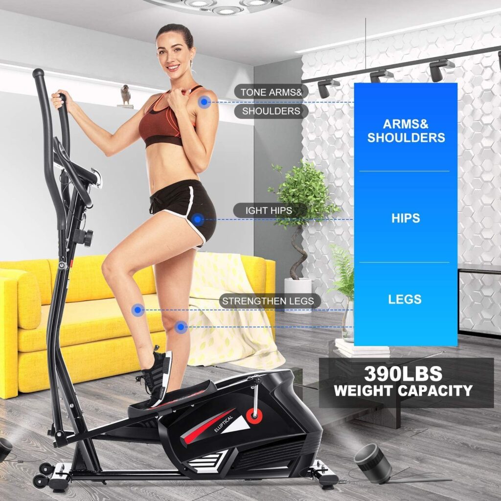 FUNMILY Elliptical Exercise Machine