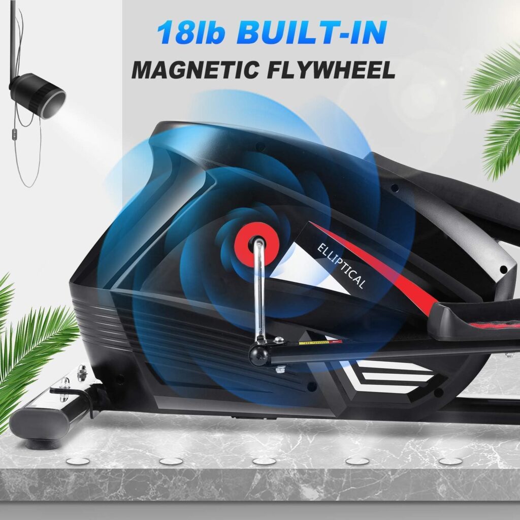 FUNMILY Heavy-Duty Elliptical Cross Trainer for Home Use