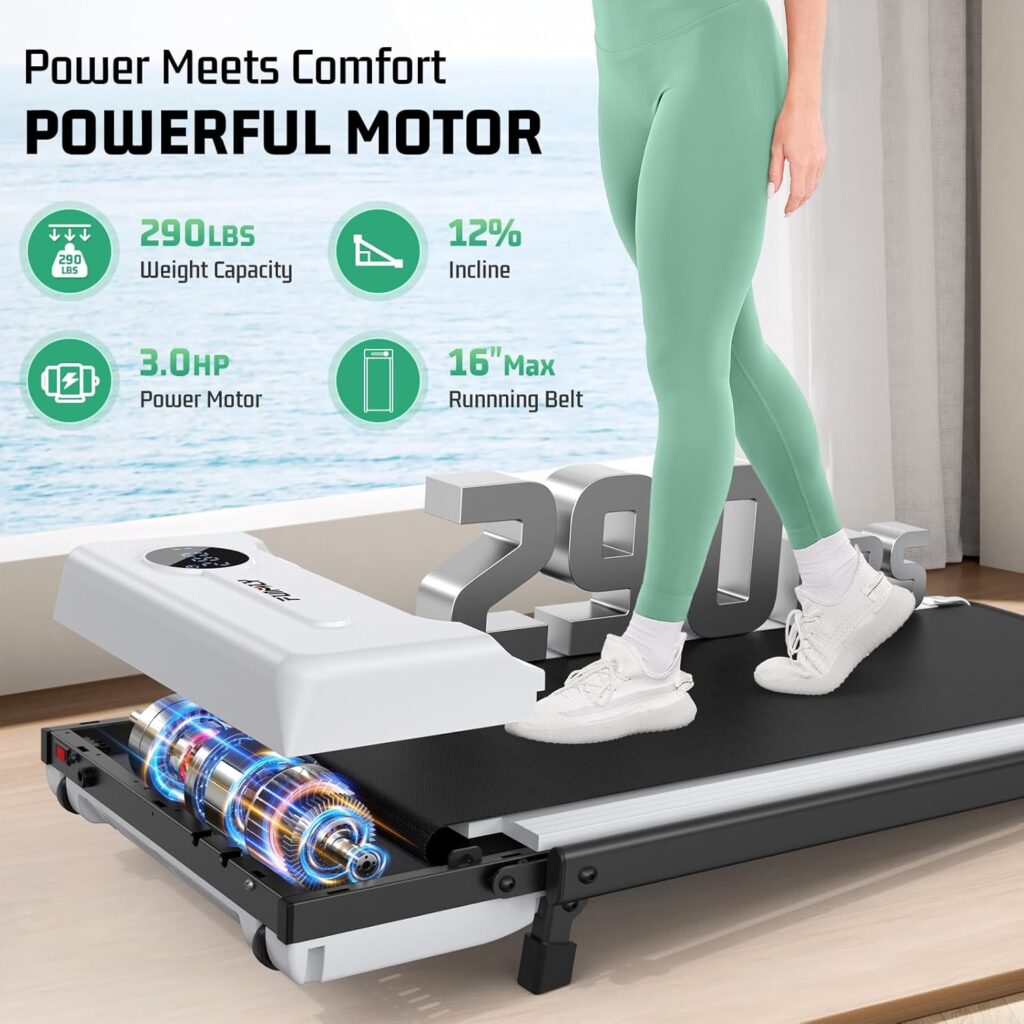FUNMILY Walking Pad Treadmill with Remote Control