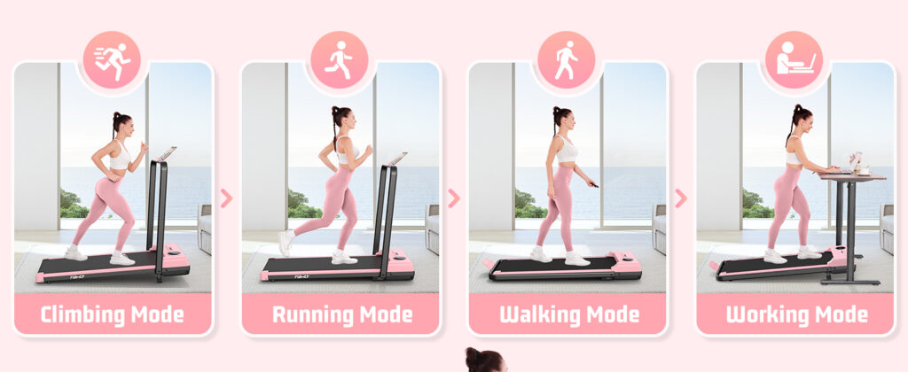 FUNMILY Desk Treadmill 4 modes