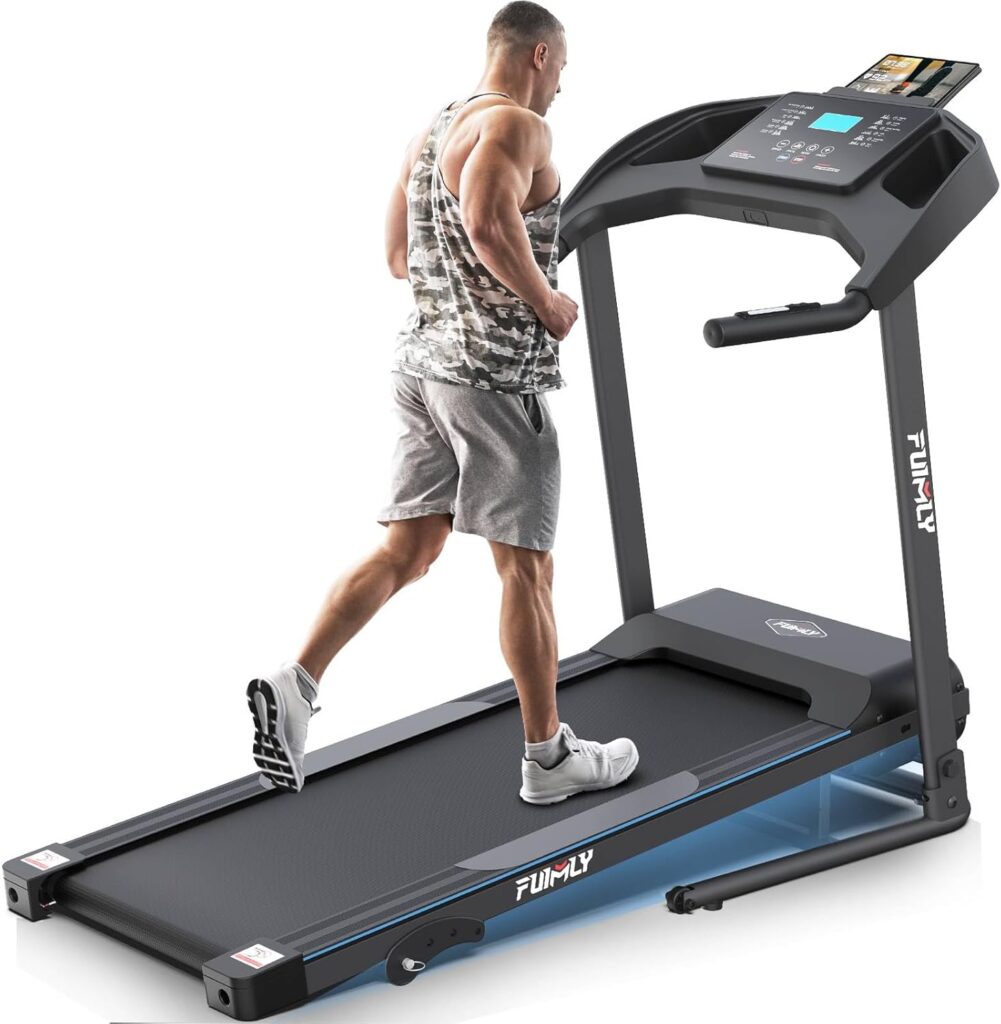 FUNMILY Treadmill with Desk Workstation