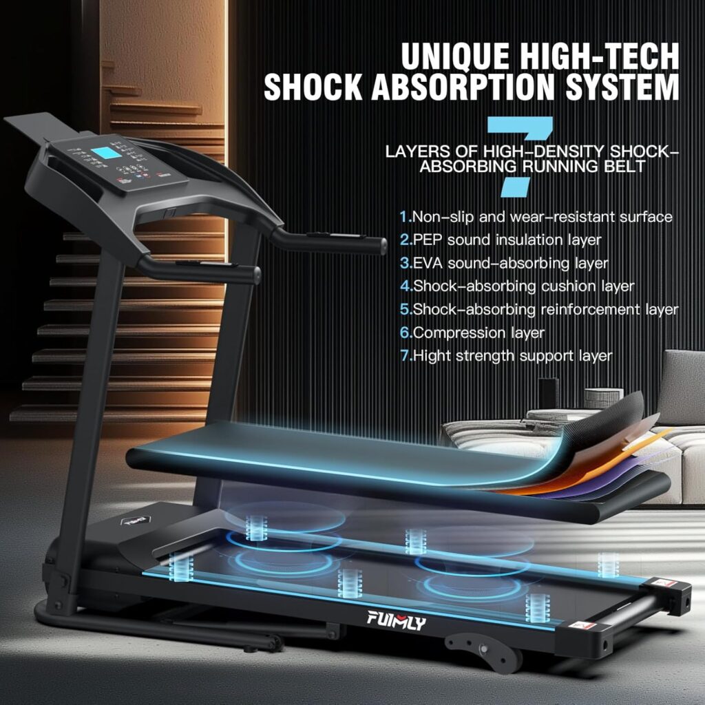 FUNMILY Heavy Duty Treadmill 400 LBs