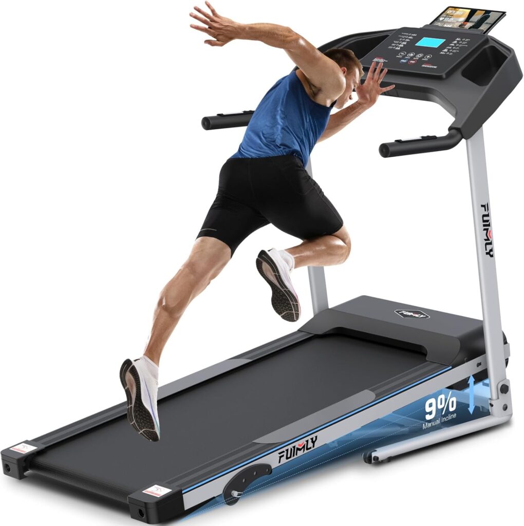 FUNMILY Smallest Under Desk Treadmill with 5% Incline