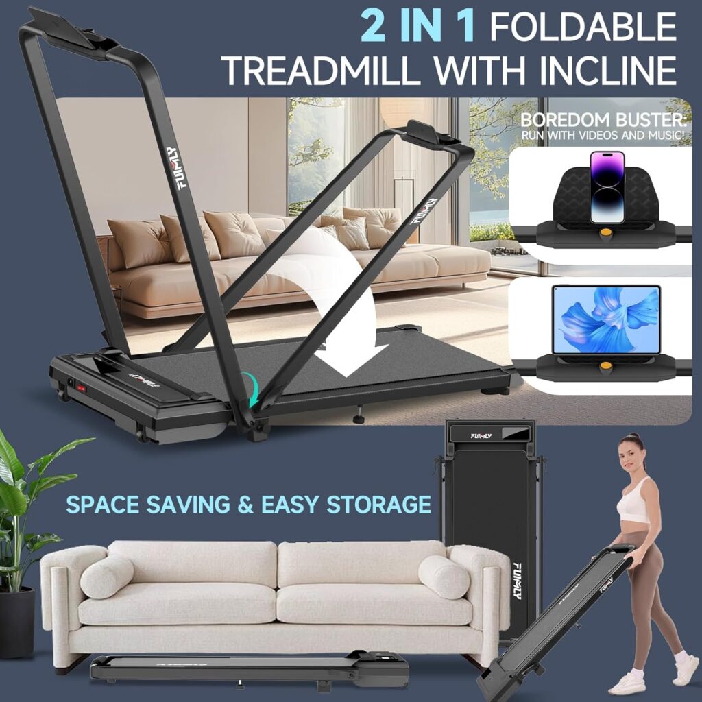 foldable FUNMILY treadmill for small spaces apartments and offices